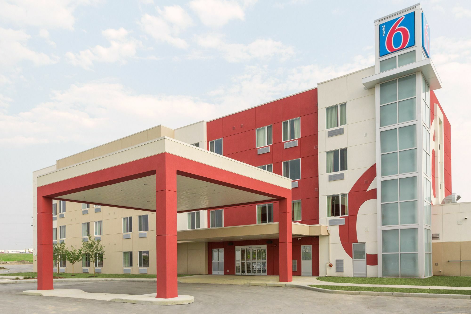 Motel 6 Еърдри Екстериор снимка